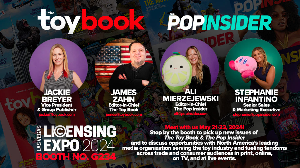 Meet with The Toy Book and The Pop Insider at Licensing Expo!
