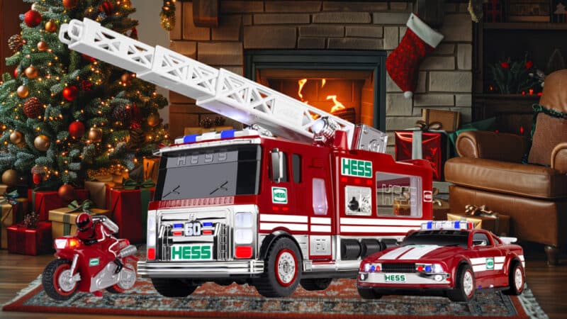 Hess Toy Truck Lights Up the Holidays With 60th Anniversary Edition ...