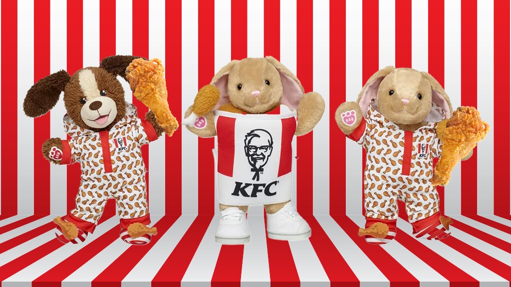 Build-A-Bear, KFC Bring the Flavor with New Plush Collection