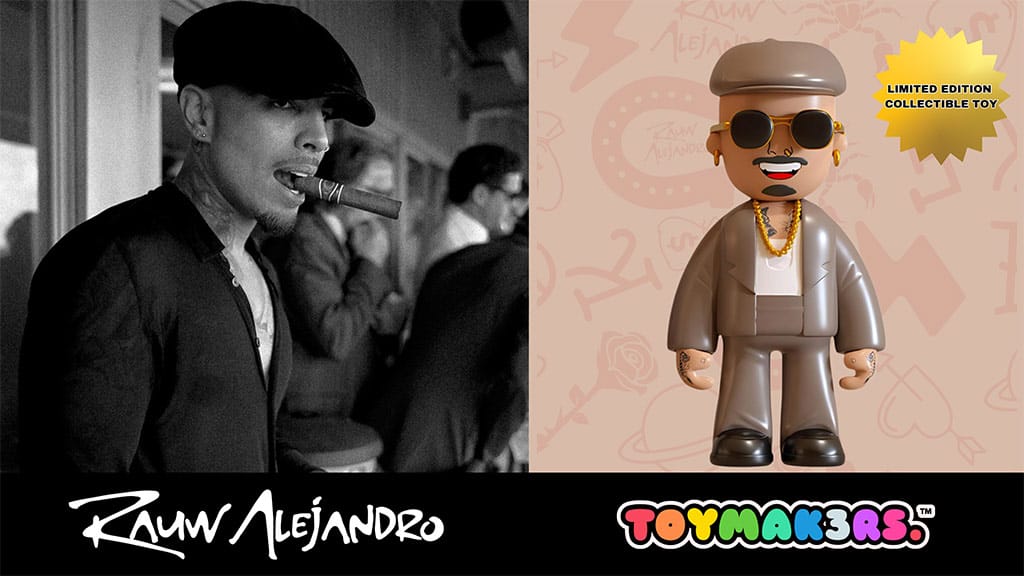 TOYMAK3RS Unveils Rauw Alejandro Collectible