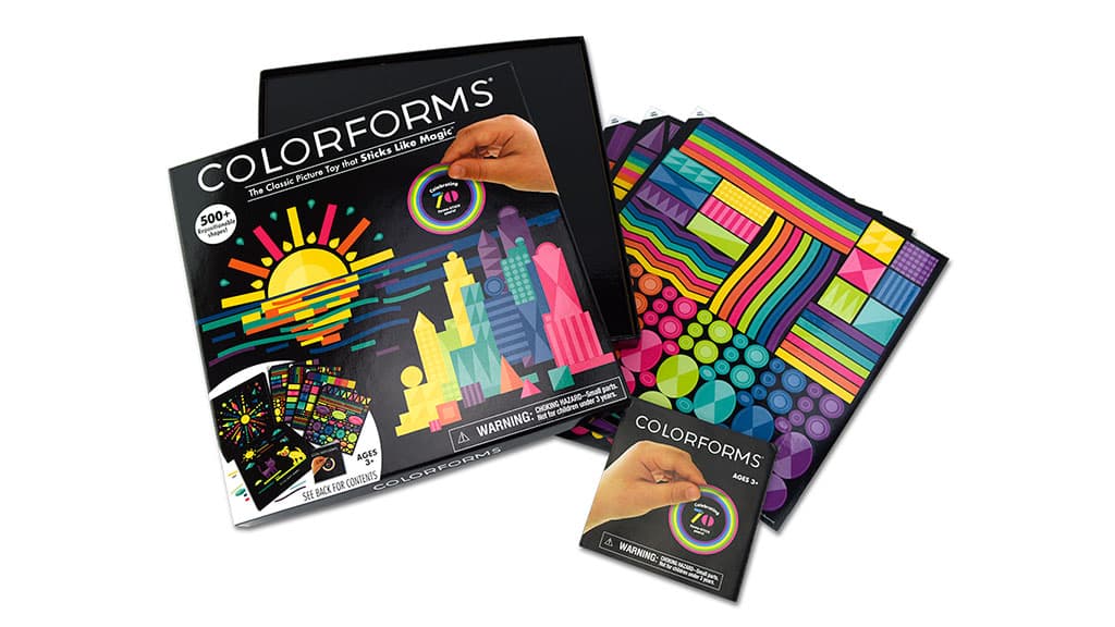 Colorforms Original COLORFORMS 70TH ANNIVERSARY BOXED SET - The Toy Book