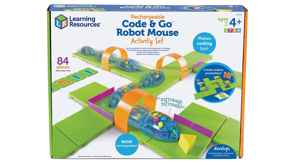 Time 4 Learning Mouse RECHARGEABLE CODE & GO MOUSE ACTIVITY SET - The Toy Book