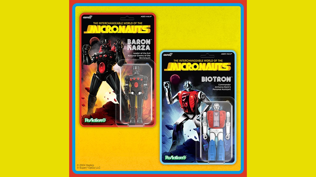 Super7 Revives Classic Micronauts Action Figures