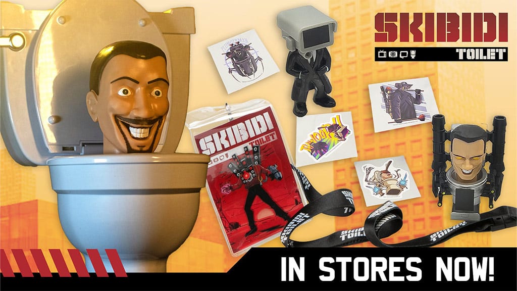 Meme to Mainstream: ‘Skibidi Toilet’ Heads to Hollywood and Toy Store Shelves