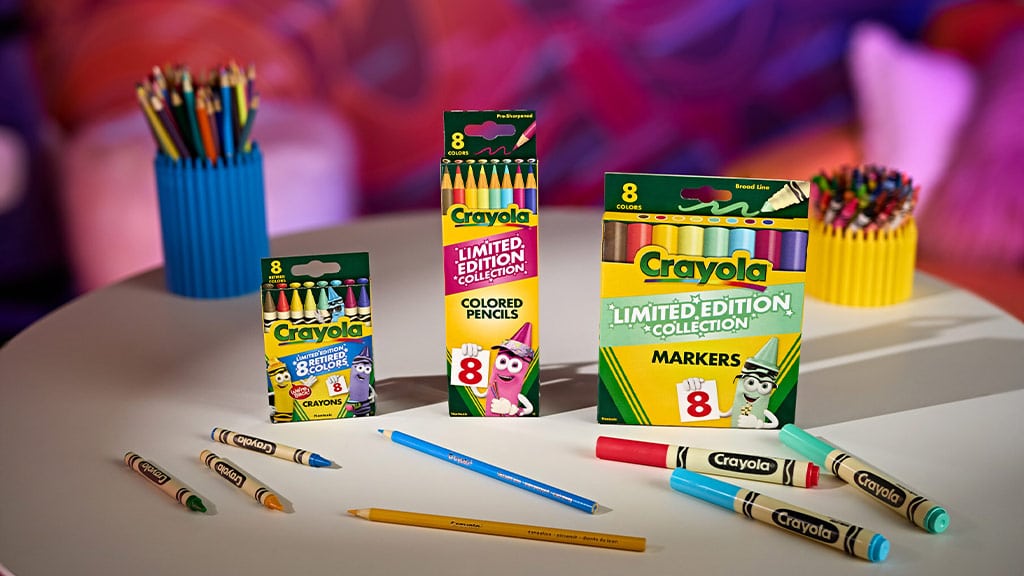 Crayola Revives Retired Crayon Colors for Limited-Edition Set