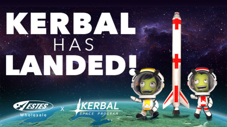 Estes Kerbal Rakete Mit Jebediah - Modellraketen Bausatz, Bis 107m Höhe