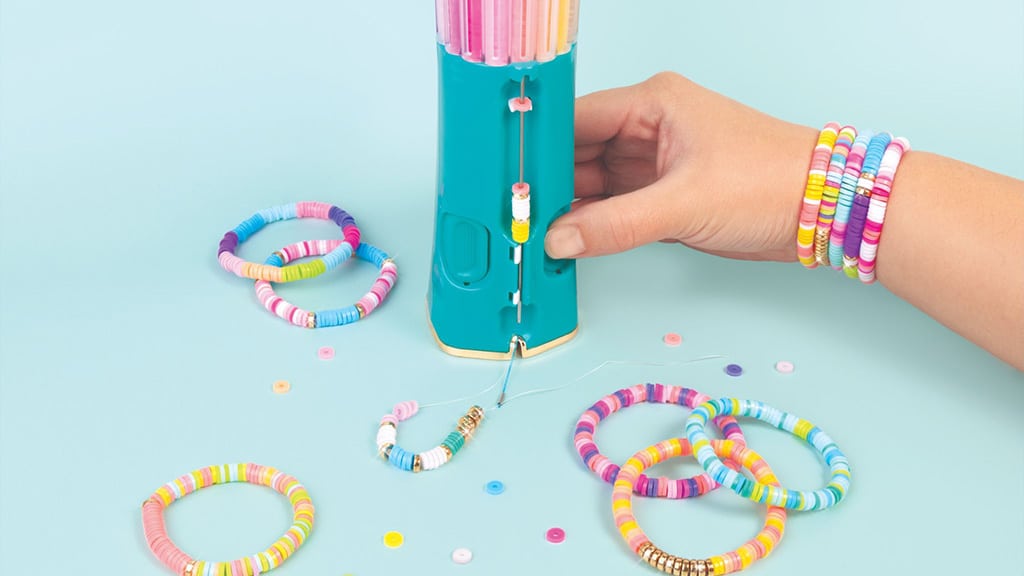 Make It Real’s Swift Clicks Heishi Bracelet Maker Innovates the DIY Crafting Process