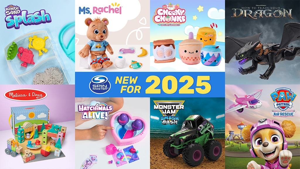 Spin Master Reveals Top 5 Playtime Trends for 2025