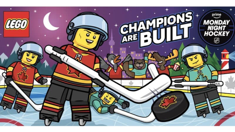 LEGO Group Canada Unveils 41,000-Brick Hockey Mural to Celebrate NHL ...