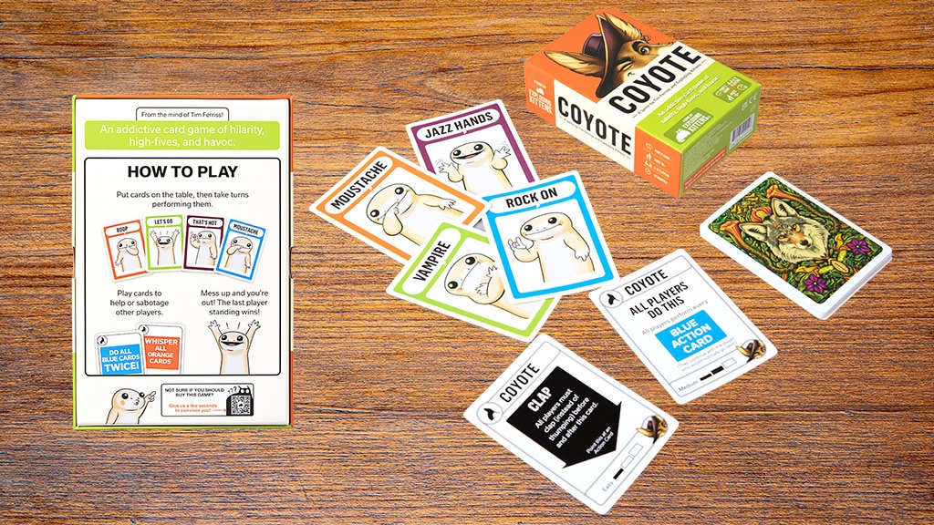 Exploding Kittens and Tim Ferriss Unleash Coyote