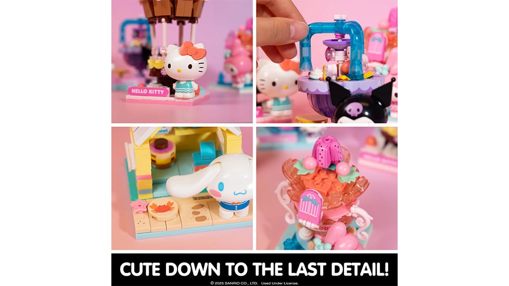Hamee Brings Sanrio Summers to Its Building Blocks Series - The