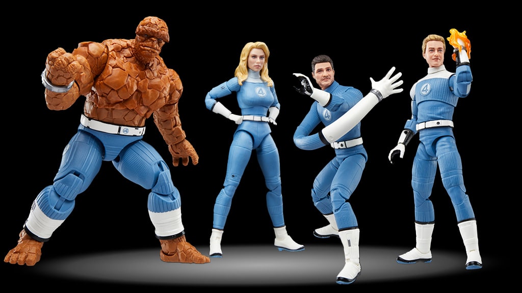 Clobberin’ Collectibles: Hasbro Reveals Fantastic Four Figures Ahead of Theatrical Release