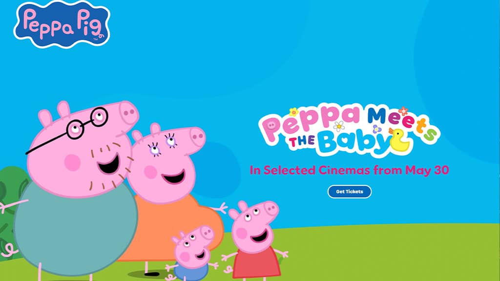 Peppa Pig is Coming to Theaters with ‘Peppa Meets the Baby Cinema Experience’