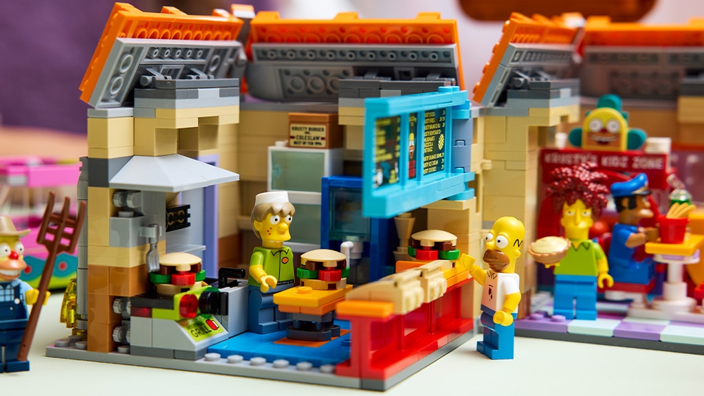 ‘The Simpsons’ Krusty Burger Is Now in the LEGO Lineup