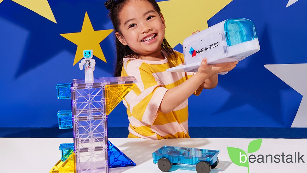 MAGNA-TILES Partners with Beanstalk and Collaborates with the Museum of Discovery and Science