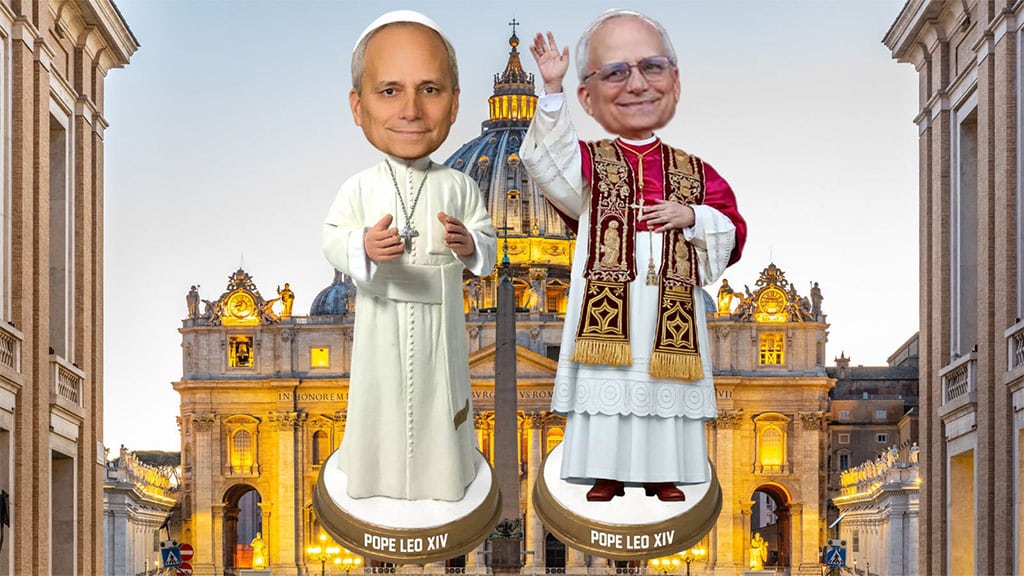 The National Bobblehead Hall of Fame Unveils Pope Leo XIV Bobblehead