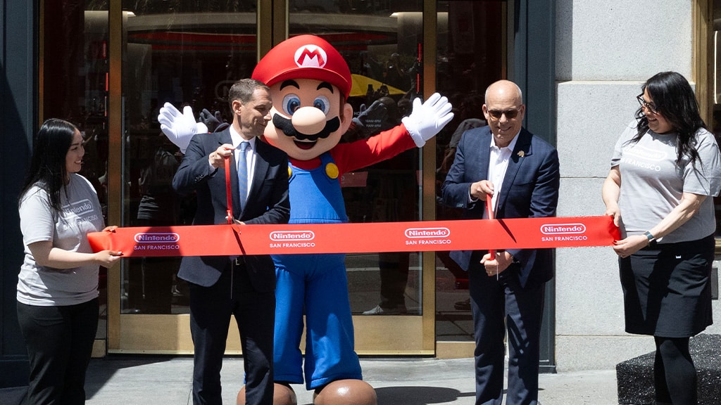 Nintendo Opens New Retail Location in San Francisco