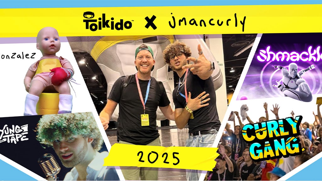 Toikido Partners with jmancurly for Global Merchandise Campaign