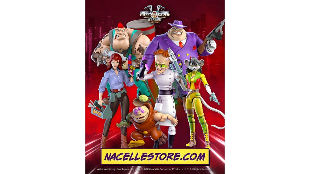 BIKER MICE FROM MARS ACTION FIGURES - WAVE TWO - The Toy Book