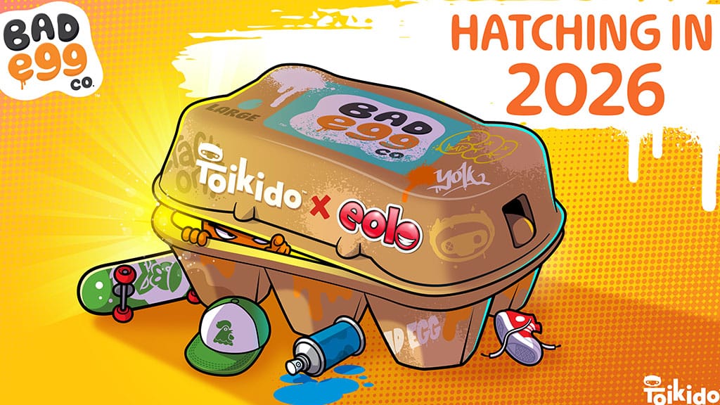 Eolo Toys Takes On Bad Egg Co. Through Toikido