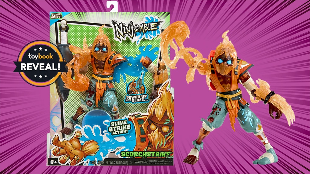 Ninjombie Action Figures Scorchstrike