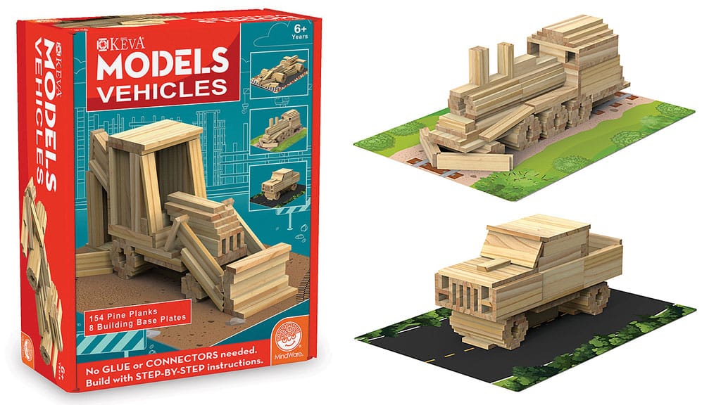 KEVA MODELS: VEHICLES
