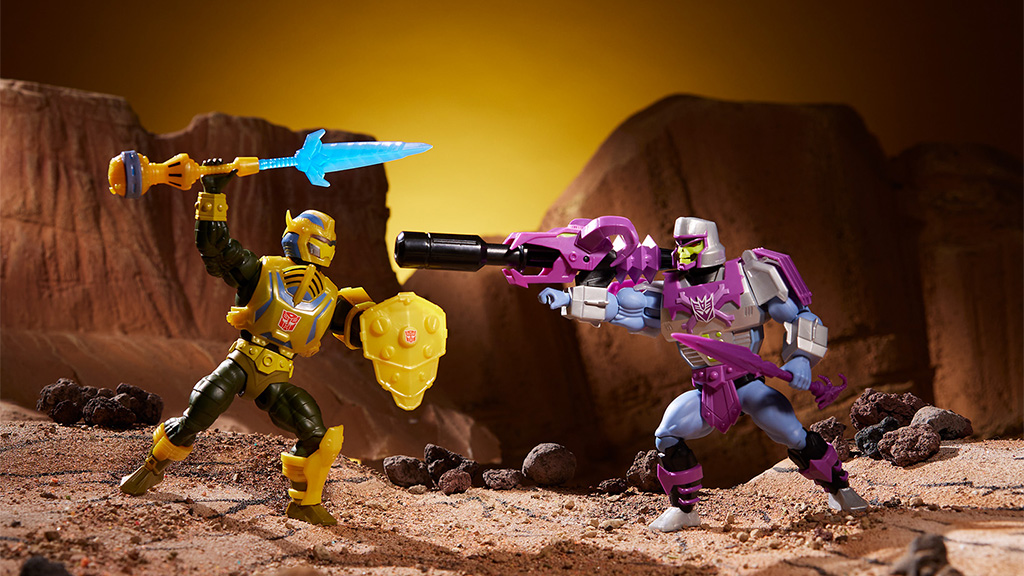 Crossover Collectibles: Mattel, Hasbro Unite for Masters of the Universe x Transformers Collaboration