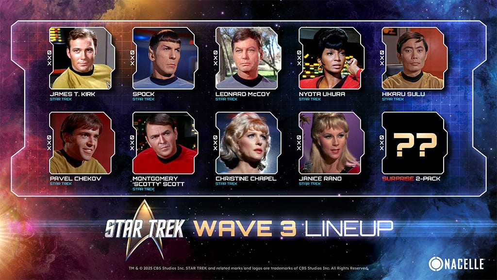 Nacelle Unveils Two New Waves of ‘Star Trek’ Figures at SDCC