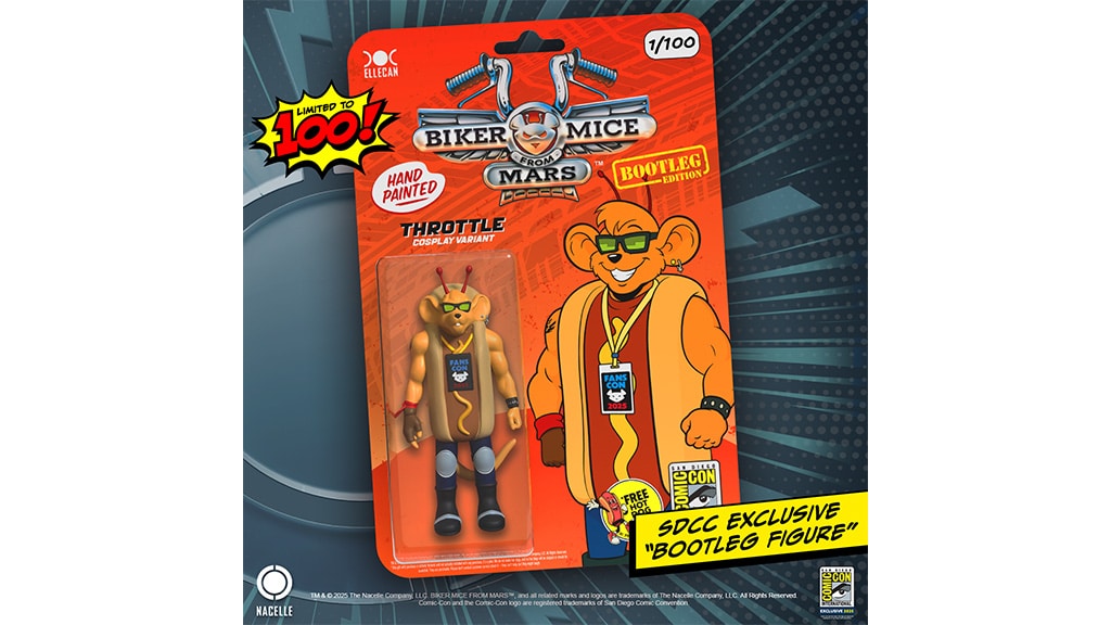 The Nacelle Company Unveils First-Ever Biker Mice From Mars SDCC
