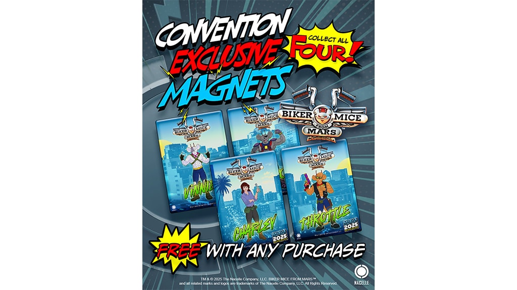 The Nacelle Company Unveils First-Ever Biker Mice From Mars SDCC