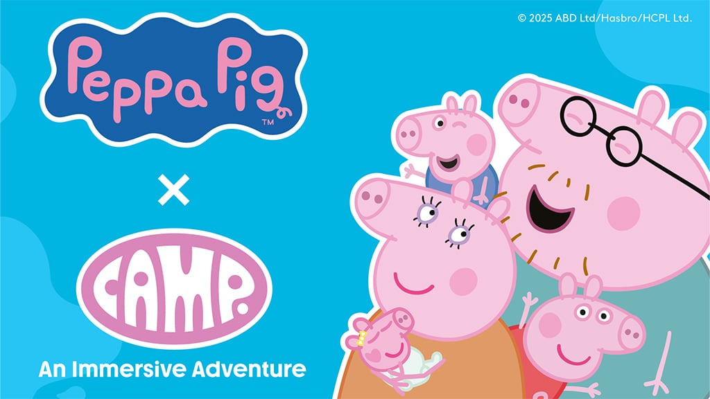 CAMP to Open Immersive Peppa Pig Celebration This Summer