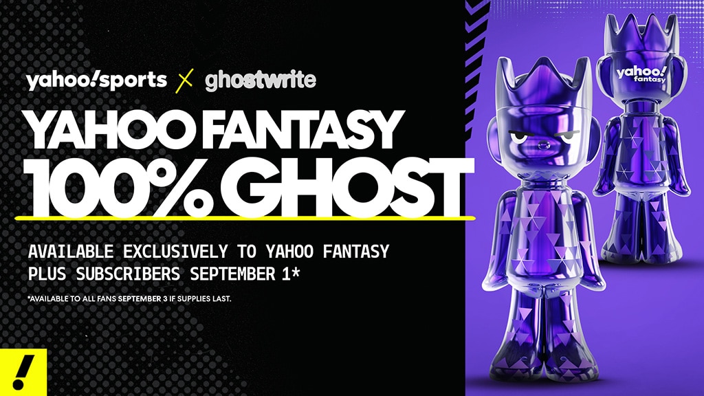Yahoo Sports and ghostwrite Team Up for Limited-Edition Fantasy Ghost Figurine
