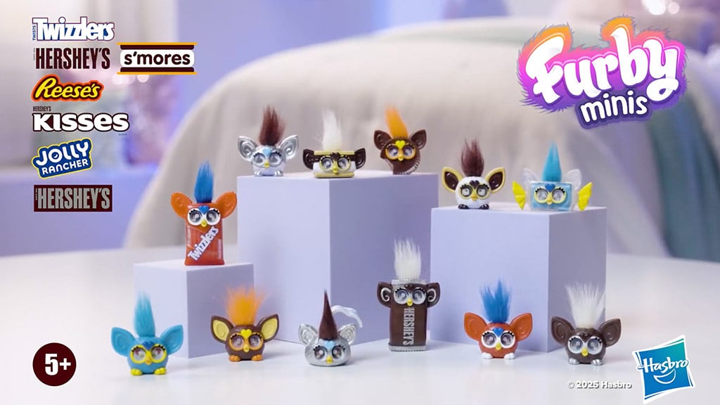 Hasbro Partners with Hershey’s for Fun-sized Furby Series