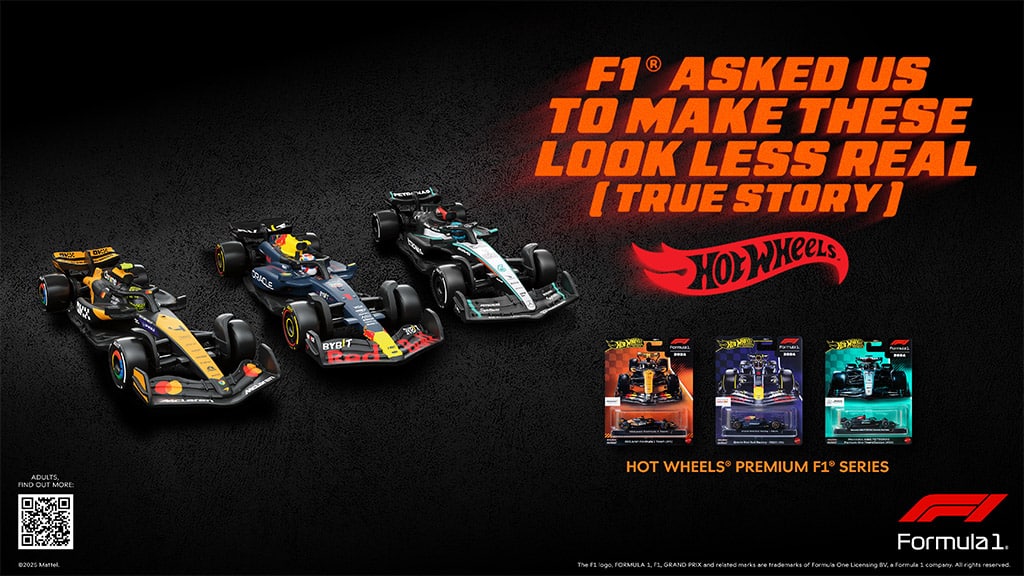 Hot Wheels x Formula 1 Hits the Road with High-Octane Activations