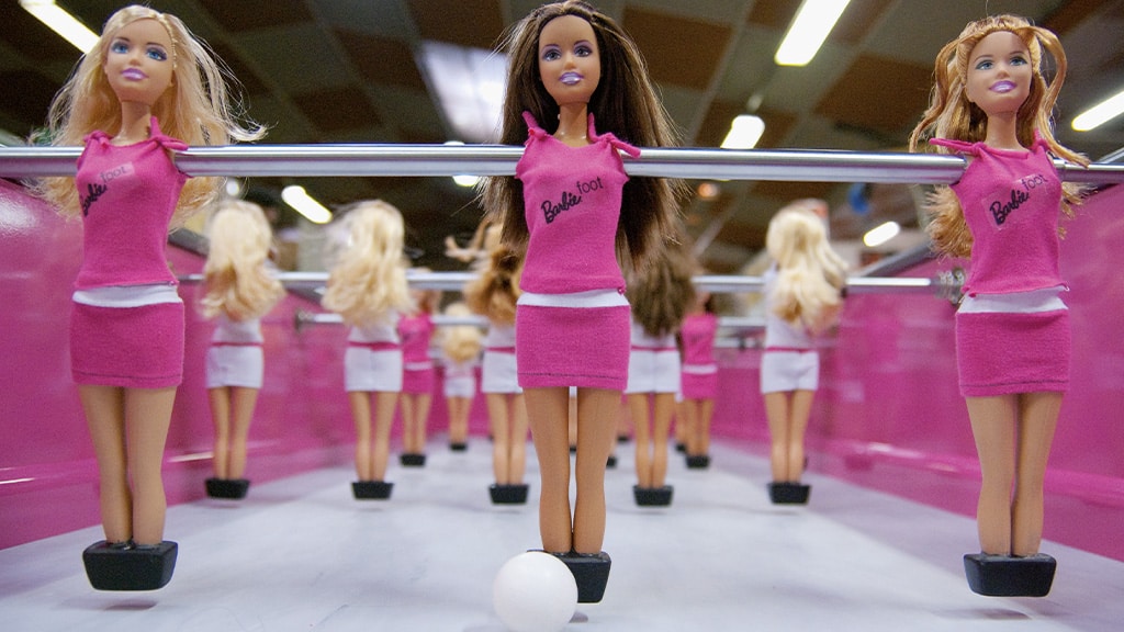 Catawiki Reveals Auction for Barbie-Themed Football Table