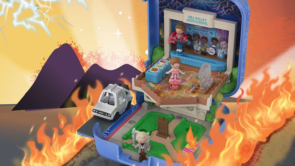 Mattel Hits Rewind with ‘Back to the Future’ Polly Pocket Playset