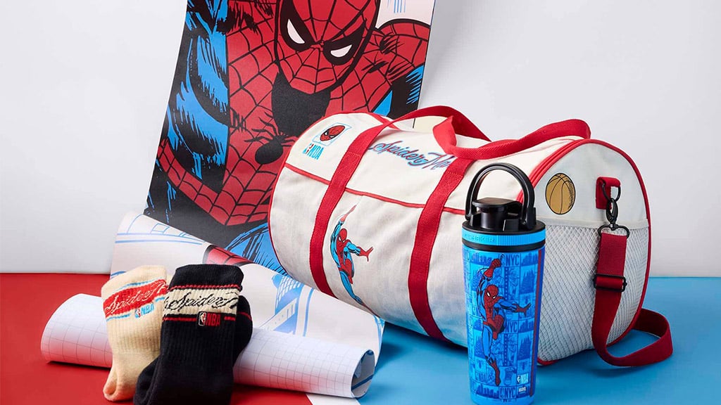 Macy's Swings Big with Spider-Man X NBA Crossover Collection - The