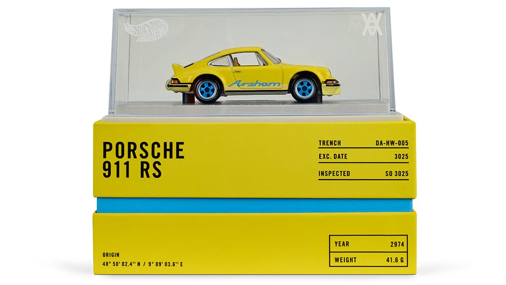 Hot Wheels, Daniel Arsham Reveal Porsche 911 Model - The Toy Book