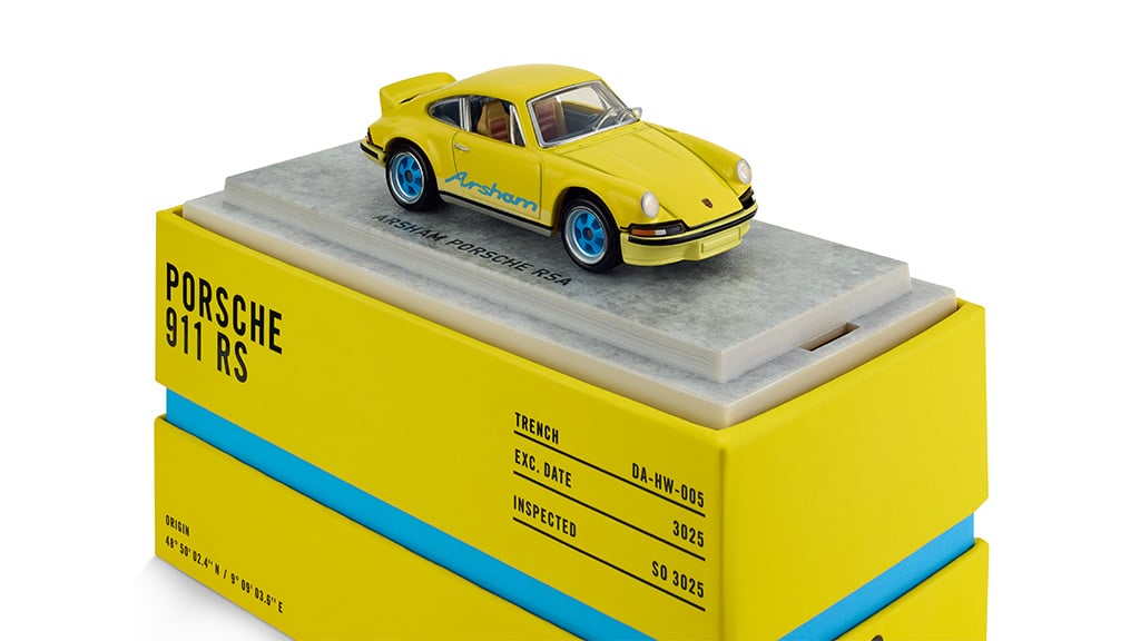 Hot Wheels, Daniel Arsham Reveal Porsche 911 Model - The Toy Book