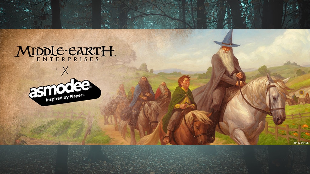 Asmodee Named Exclusive Tabletop Category Manager for Middle-earth Enterprises