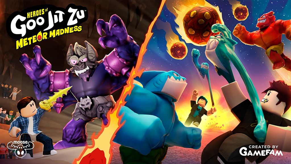 Moose Toys and Gamefam Bring Heroes of Goo Jit Zu Back to Roblox