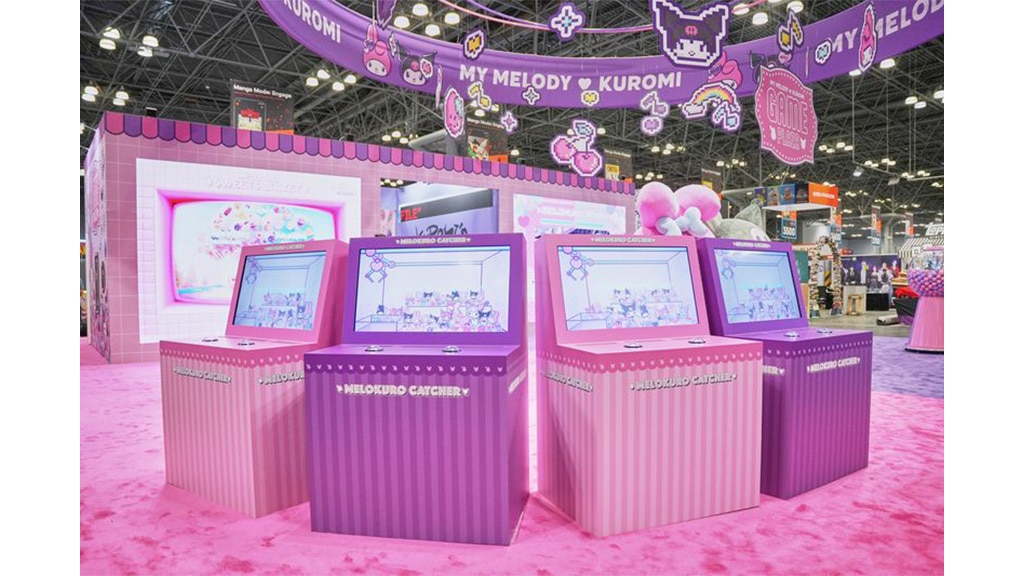 Sanrio Brings My Melody and Kuromi Game Plaza to NYCC - The Toy Book