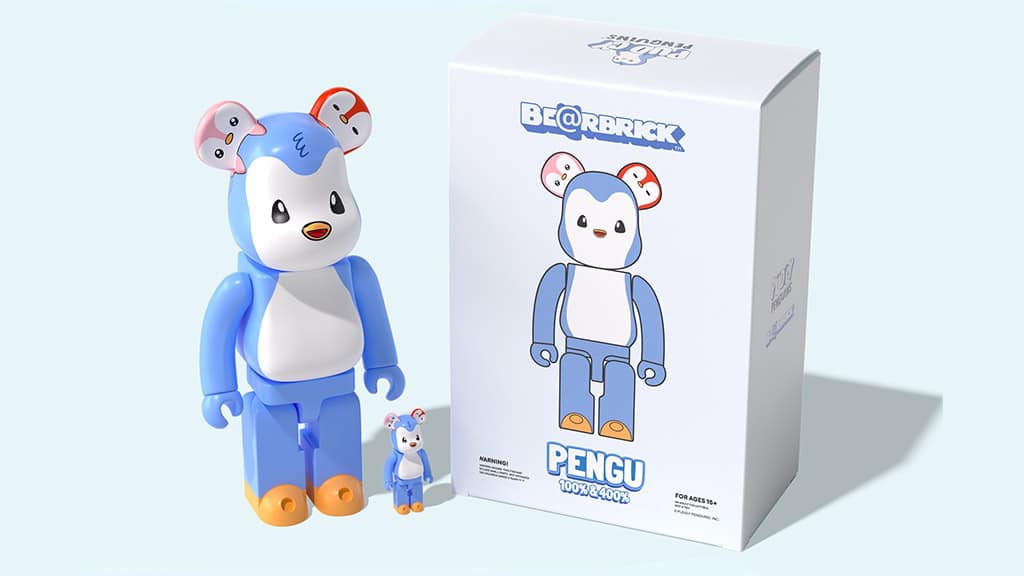 Medicom Toy and Pudgy Penguins Partner for Limited-Edition BE@RBRICK