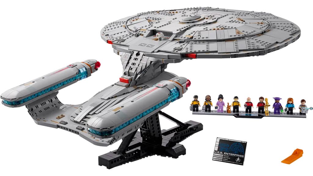 Star Trek’s U.S.S. Enterprise Blasts off in New LEGO Building Set