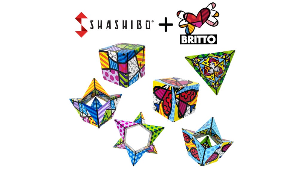 Fun In Motion Toys and Romero Britto Collab for New Shashibo Line