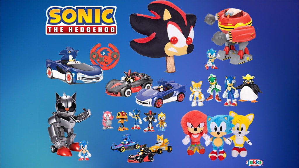 Jakks Pacific Renews Global Sonic the Hedgehog Toy Partnership with SEGA of America