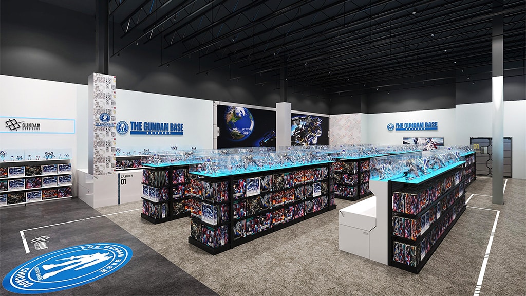 The Gundam Base Store Heads to Chicago