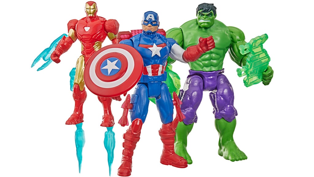 Avengers Assemble ! Captan Amerca | Fguras de marvel, Fguras de