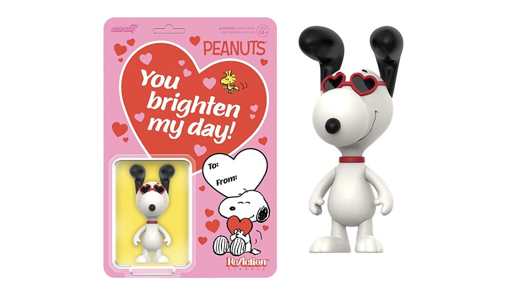 Super7 Celebrates Valentine’s Day with New Snoopy Collectible Figure