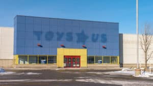 A Closed Toys "R" Us in Richmond Hill, Canada